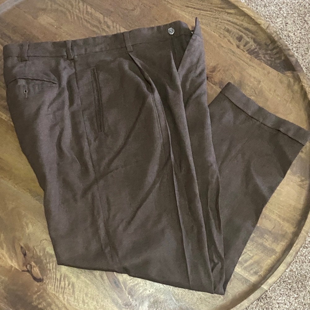 Perry Ellis Dark Brown Chinos